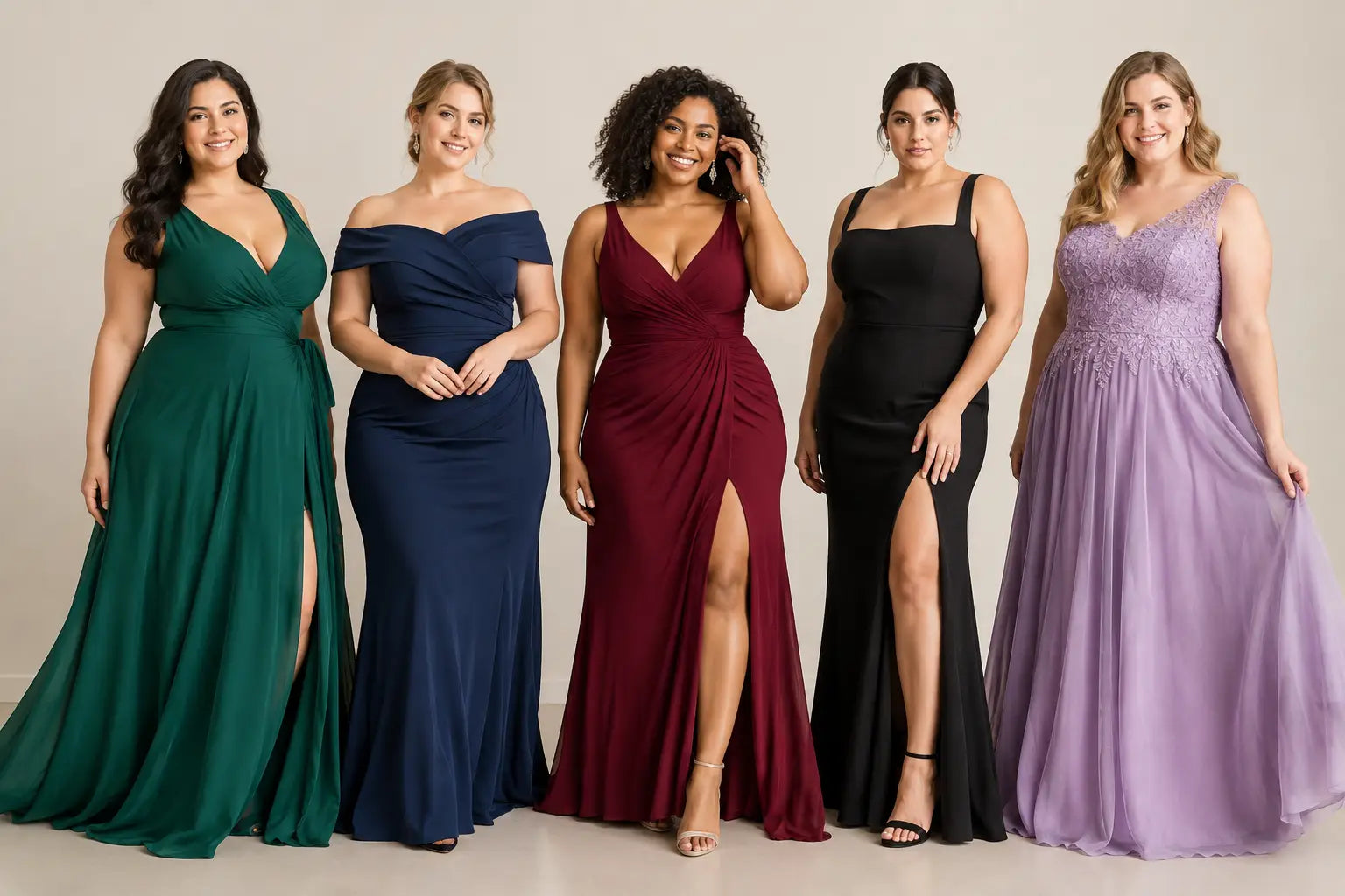 Best Formal Gowns for Curves That Flatter